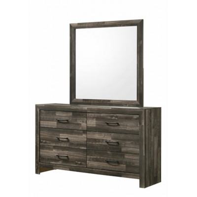 Bureau double avec miroir Athens