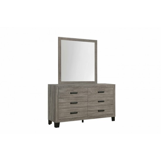 Bureau double avec miroir Austin