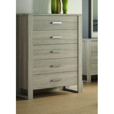 Commode 5 tiroirs 5258 (Cendré)