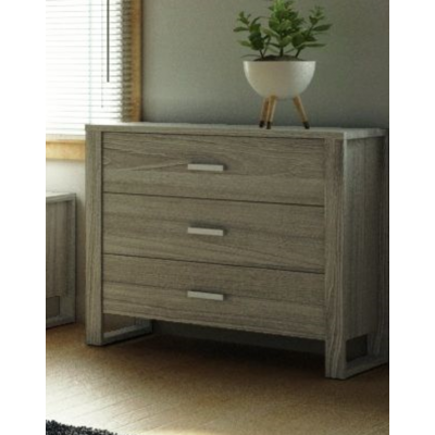 Commode 3 tiroirs 5258 (Cendré)