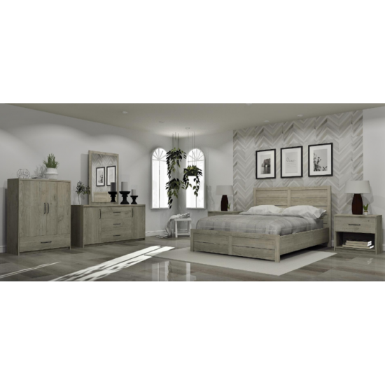 Ensemble queen 6mcx. 9248 (Grisaille)