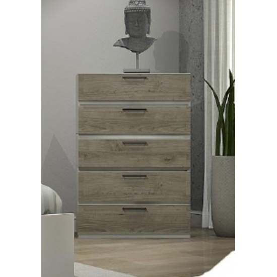 Commode 9490 (Blanc/Grisaille)