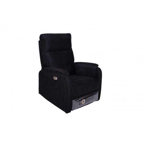 Fauteuil bercant, pivotant et inclinable électrique 6377 (Chenille 010)