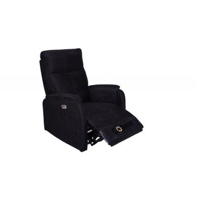 Fauteuil bercant, pivotant et inclinable électrique 6377 (Chenille 010)