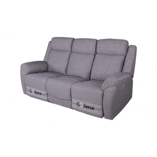 Sofa inclinable électrique et têtes ajustables 6535 (Montana 014)