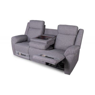 Sofa inclinable électrique et têtes ajustables 6535 (Montana 014)