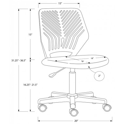 Chaise de bureau juvenile I7338