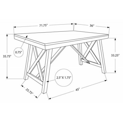 Ensemble 7mcx. hauteur comptoir I1387-I1388