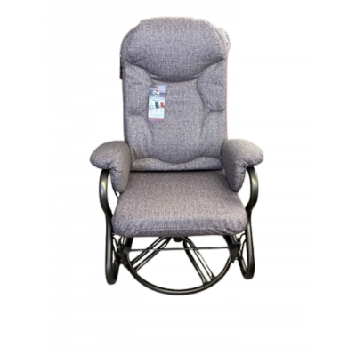 Chaise bercante, pivotante et inclinable #362 avec coussin C-6 (Trapeze 6)