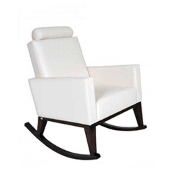 Chaise bercante Lily Rose avec appui-tête