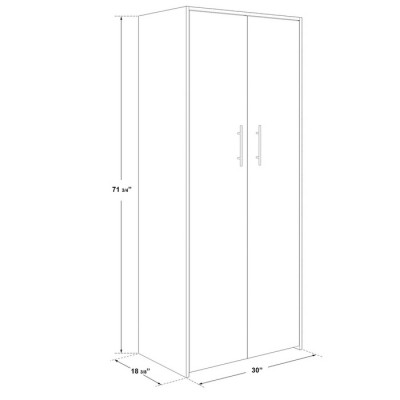 Tour multifonctionnelle Edouard 2811.02 (Blanc)