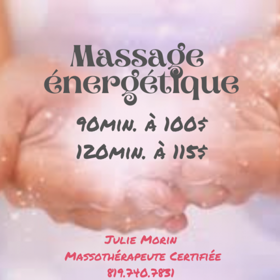 Massage Énergétique 120min