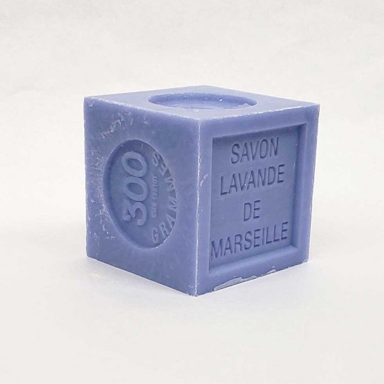 Cube de savon de Marseille 300 g - Lavande