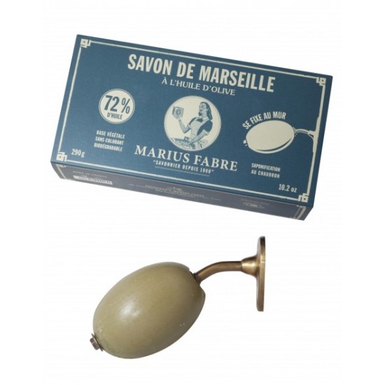 Savon de Marseille à l'huile d'olive ROTATIF Gamme NATURE 290g  - Marius Fabre