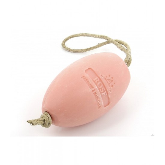 Savon Écolier sur corde 240g - Rose