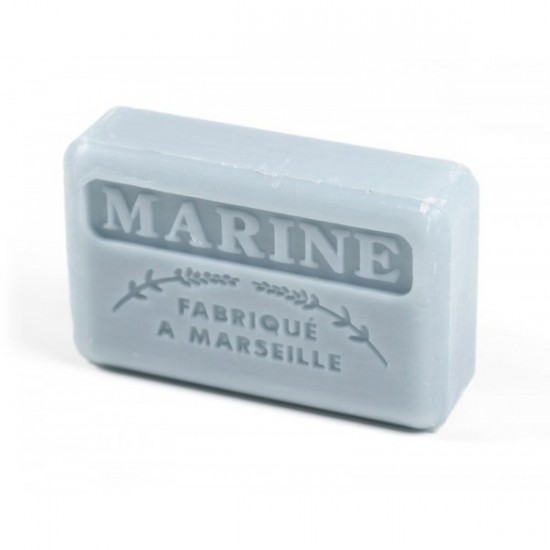 Savonnette Marseillaise au Beurre de karité Bio 125g - Marine
