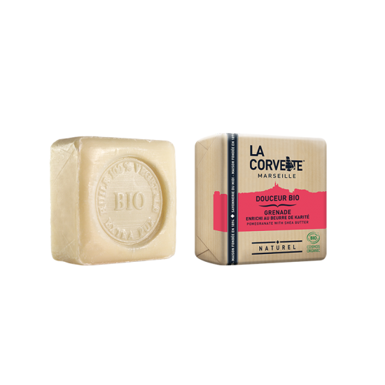 Savon Douceur Bio 100g - Grenade - La Corvette