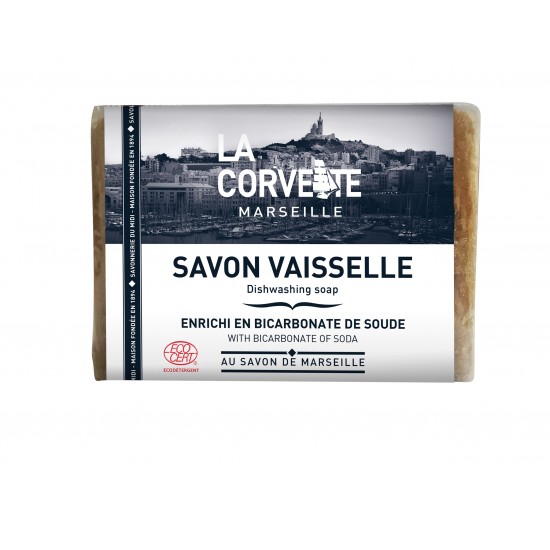 Barre de savon 200g enrichi bicarbonate  - La Corvette