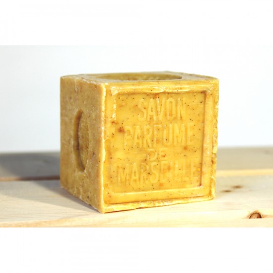 Cube de savon de Marseille 300g - Citron broyée