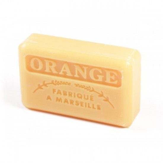 Savonnette Marseillaise au Beurre de karité Bio 125g - Orange