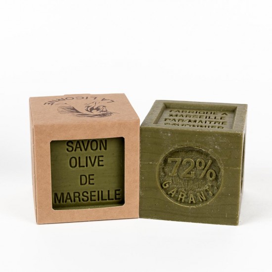 Cube de savon de Marseille 300g - Pure Olive