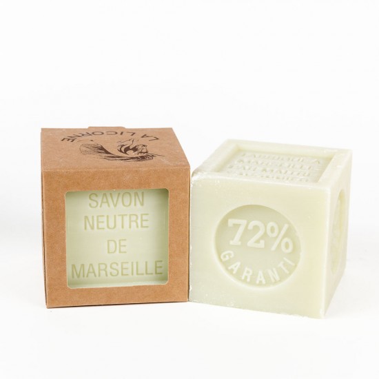 Cube de savon de Marseille 300g - Base neutre