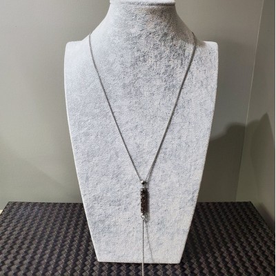 Collier  FINE ROCK TUBE LONG Swarovski  BRONZE