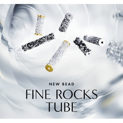 Collier  FINE ROCK TUBE LONG Swarovski  BRONZE