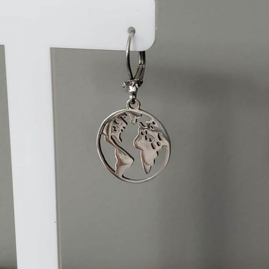 Boucles d'oreilles TERRE INOX