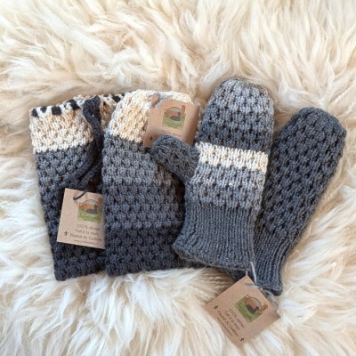 Ensemble Cache cou, tuque et mitaines Confort