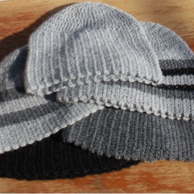 Tuque au crochet unisexe