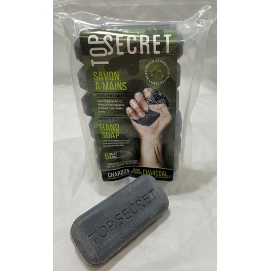 Savon à mains TOP SECRET 6 x 100 g