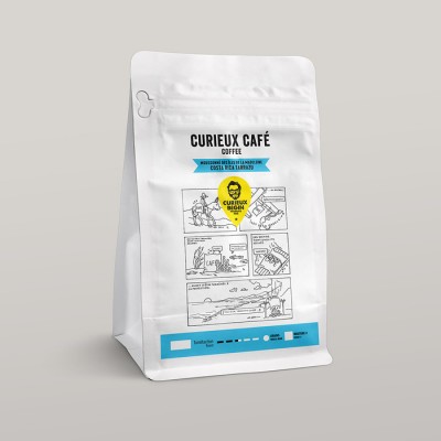  Curieux Café Costa Rica Tarrazu - Format 1/2 lbs...