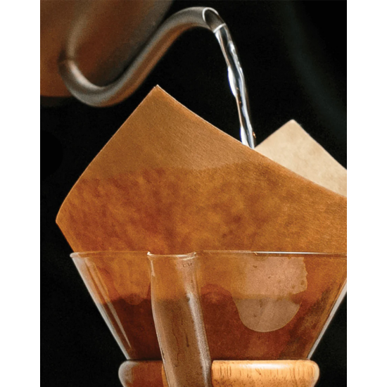 CHEMEX® Natural Filter Squares (100-Pack)