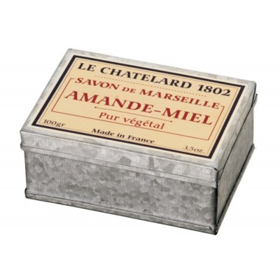 Savon en boite Galva - Amande -Miel