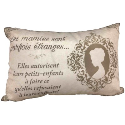 Coussin Les Mamies Sont Parfois Étranges Coussin Les Mamies Sont Parfois Étranges