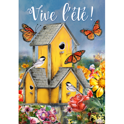  Vive l'été Cabane Jaune 