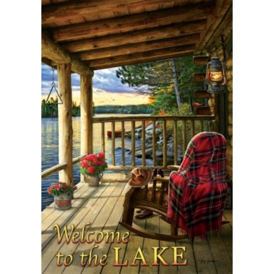 Lake Porch by Greg Giordano
