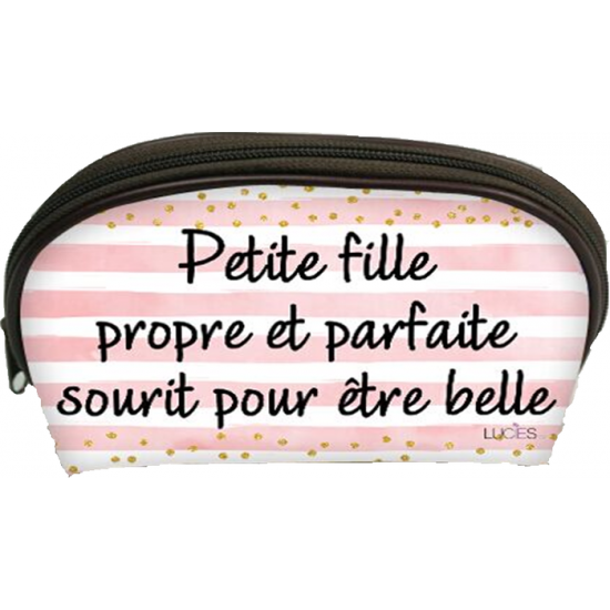 Trousse  Petit Fille propre et parfait/ 26,5x12,5x16cm  