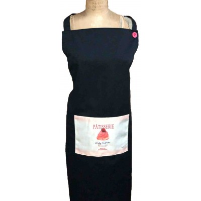  Tablier Lady CupCake avec pochette avant 10
