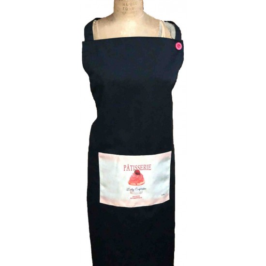  Tablier Lady CupCake avec pochette avant 10