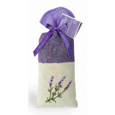 Sachet Lin et Organza brodé 50g