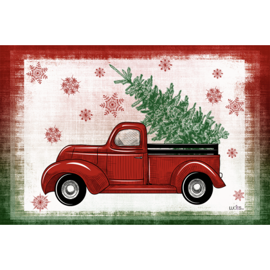  Camion rouge