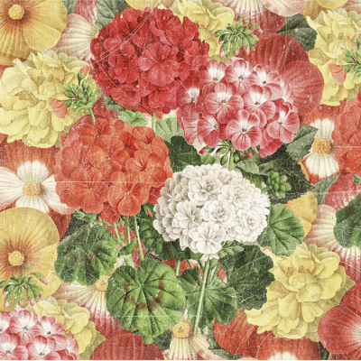  Coussin fait de polyester pour l'intérieur ou l'extérieur /Hortensia