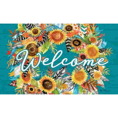 Fall Feather Wreath