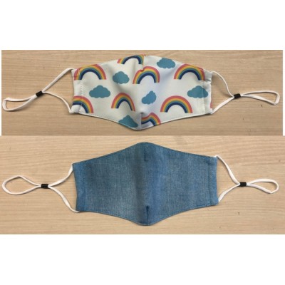 RAINBOW masque de protection, ensemble de 2