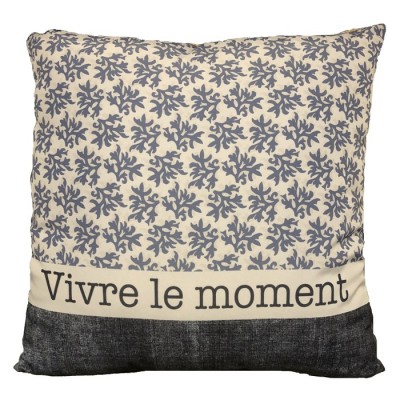  Coussin Vivre le moment  