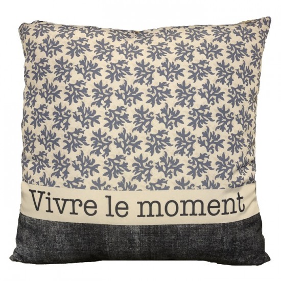  Coussin Vivre le moment  