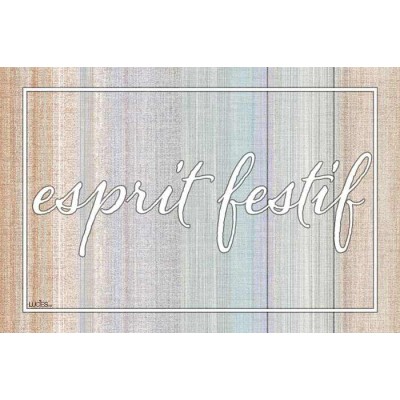  Coussin Esprit Festif  
