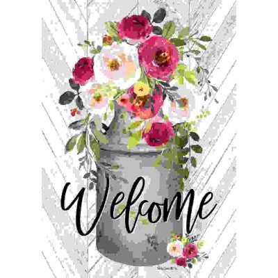 Milk Can Flower Mini 12